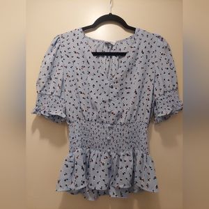 Sienna Sky Ruffle Floral Top